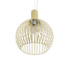 LEDTM® SCANDI 01267 Vintage Κρεμαστό Φωτιστικό Οροφής με Ντουί 1 x E27 AC 220-240V IP20 - Μπεζ - Μ38 x Π38 x Y50cm - Image 6