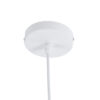 LEDTM® SEVILLE 01268 Μοντέρνο Κρεμαστό Φωτιστικό Οροφής με Ντουί 1 x E27 AC 220-240V IP20 - Λευκό & Χρυσό - Μ35 x Π35 x Υ35cm - Image 10