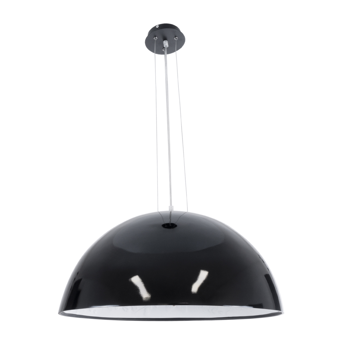 LEDTM® SERENIA 01270 Μοντέρνο Κρεμαστό Φωτιστικό Οροφής με Ντουί 1 x E27 AC 220-240V IP20 - Μαύρο & Λευκό - Μ60 x Π60 x Υ30cm - Image 4
