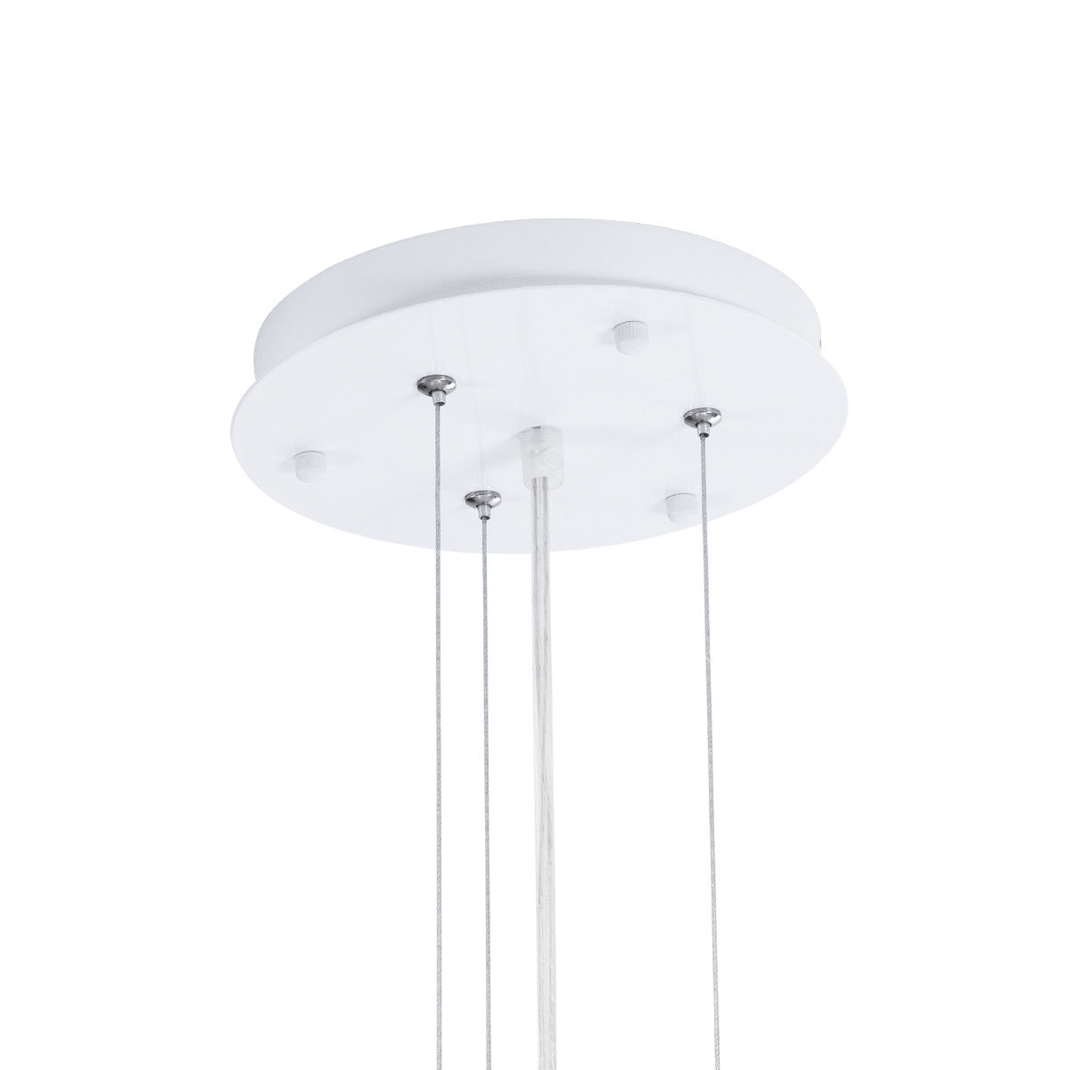 LEDTM® SERENIA 01273 Μοντέρνο Κρεμαστό Φωτιστικό Οροφής με Ντουί 1 x E27 AC 220-240V IP20 - Λευκό - Μ90 x Π90 x Y40cm - Image 10