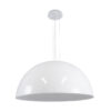 LEDTM® SERENIA 01273 Μοντέρνο Κρεμαστό Φωτιστικό Οροφής με Ντουί 1 x E27 AC 220-240V IP20 - Λευκό - Μ90 x Π90 x Y40cm - Image 4