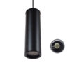 LEDTM® CANNON 01275 Μοντέρνο Κρεμαστό Φωτιστικό Οροφής με Ντουί 1 x GU10 AC 220-240V IP20 - Μαύρο - Μ6 x Π6 x Υ20cm - Image 3