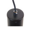 LEDTM® CANNON 01275 Μοντέρνο Κρεμαστό Φωτιστικό Οροφής με Ντουί 1 x GU10 AC 220-240V IP20 - Μαύρο - Μ6 x Π6 x Υ20cm - Image 5