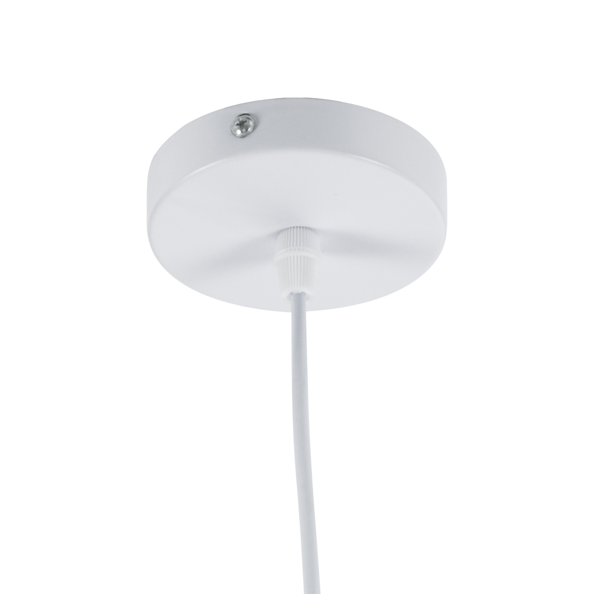 LEDTM® FELICITA 01276 Μοντέρνο Κρεμαστό Φωτιστικό Οροφής με Ντουί 1 x E27 AC 220-240V IP20 - Ασημί & Μπεζ - Μ40 x Π40 x Y30cm - Image 10