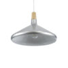 LEDTM® FELICITA 01276 Μοντέρνο Κρεμαστό Φωτιστικό Οροφής με Ντουί 1 x E27 AC 220-240V IP20 - Ασημί & Μπεζ - Μ40 x Π40 x Y30cm - Image 6