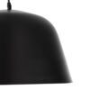 LEDTM® UPVALE 01281 Μοντέρνο Κρεμαστό Φωτιστικό Οροφής με Ντουί 1 x E27 AC 220-240V IP20 - Μαύρο & Λευκό - Μ40 x Π40 x Υ24cm - Image 8
