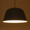 LEDTM® UPVALE 01282 Μοντέρνο Κρεμαστό Φωτιστικό Οροφής με Ντουί 1 x E27 AC 220-240V IP20 - Γκρι & Λευκό - Μ40 x Π40 x Υ24cm - Image 3