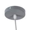 LEDTM® UPVALE 01282 Μοντέρνο Κρεμαστό Φωτιστικό Οροφής με Ντουί 1 x E27 AC 220-240V IP20 - Γκρι & Λευκό - Μ40 x Π40 x Υ24cm - Image 9