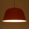 LEDTM® UPVALE 01283 Μοντέρνο Κρεμαστό Φωτιστικό Οροφής με Ντουί 1 x E27 AC 220-240V IP20 - Πορτοκαλί & Λευκό - Μ40 x Π40 x Υ24cm - Image 3