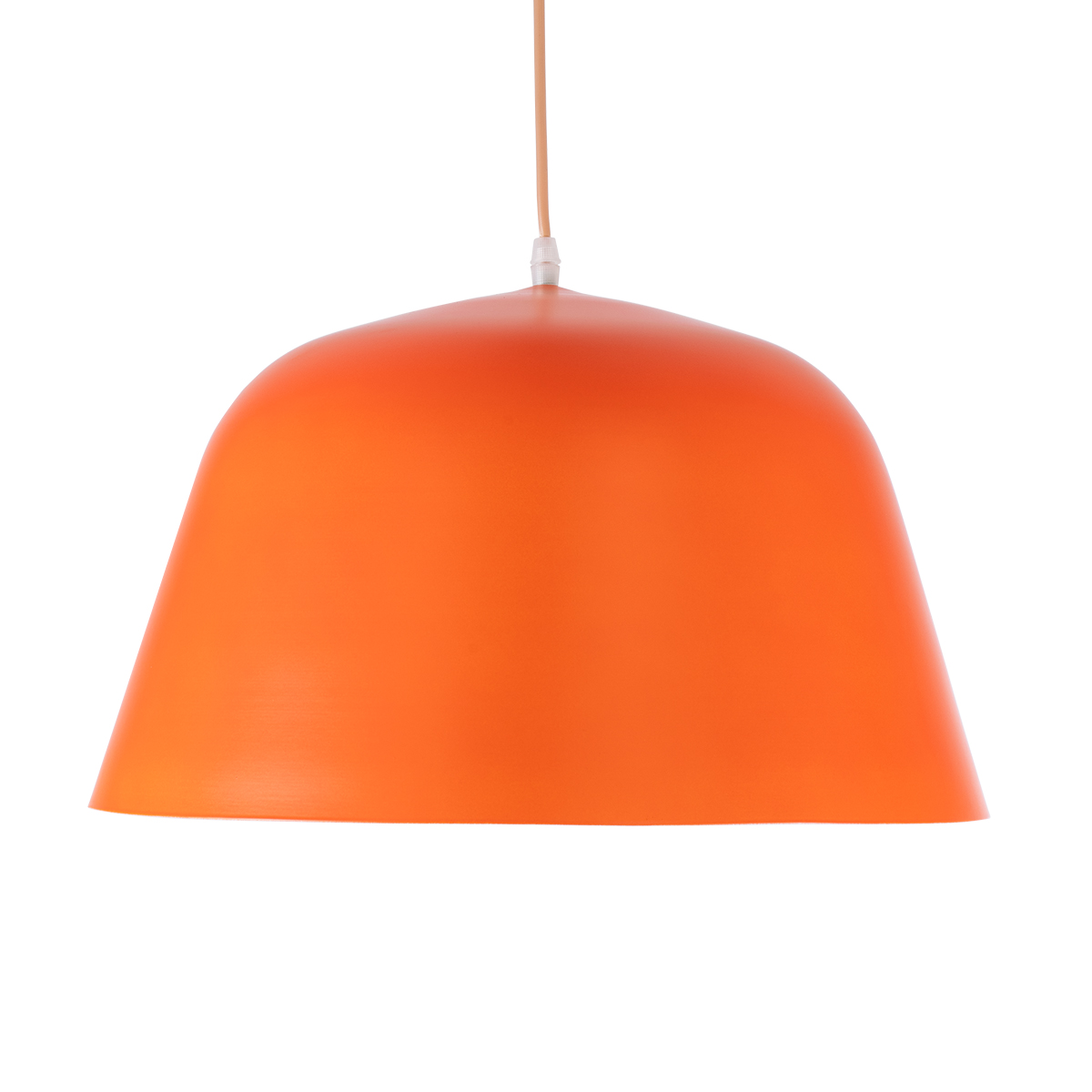 LEDTM® UPVALE 01283 Μοντέρνο Κρεμαστό Φωτιστικό Οροφής με Ντουί 1 x E27 AC 220-240V IP20 - Πορτοκαλί & Λευκό - Μ40 x Π40 x Υ24cm - Image 5