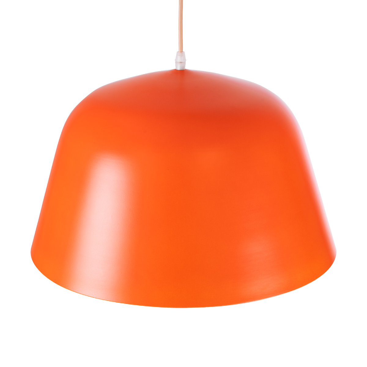 LEDTM® UPVALE 01283 Μοντέρνο Κρεμαστό Φωτιστικό Οροφής με Ντουί 1 x E27 AC 220-240V IP20 - Πορτοκαλί & Λευκό - Μ40 x Π40 x Υ24cm - Image 7