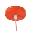 LEDTM® UPVALE 01283 Μοντέρνο Κρεμαστό Φωτιστικό Οροφής με Ντουί 1 x E27 AC 220-240V IP20 - Πορτοκαλί & Λευκό - Μ40 x Π40 x Υ24cm - Image 9