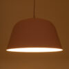 LEDTM® UPVALE 01284 Μοντέρνο Κρεμαστό Φωτιστικό Οροφής με Ντουί 1 x E27 AC 220-240V IP20 - Ροζ & Λευκό - Μ40 x Π40 x Υ24cm - Image 3