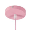 LEDTM® UPVALE 01284 Μοντέρνο Κρεμαστό Φωτιστικό Οροφής με Ντουί 1 x E27 AC 220-240V IP20 - Ροζ & Λευκό - Μ40 x Π40 x Υ24cm - Image 9