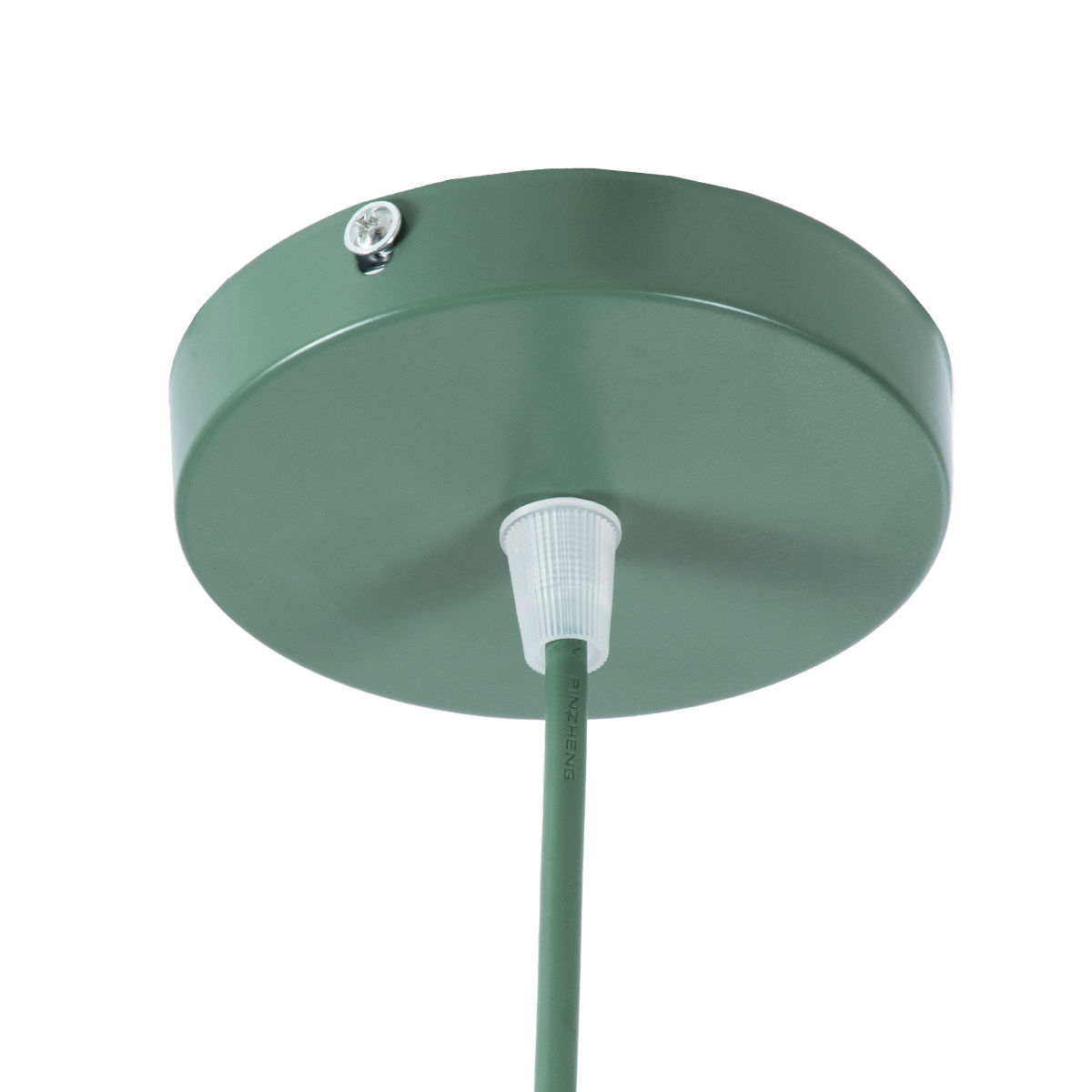 LEDTM® UPVALE 01285 Μοντέρνο Κρεμαστό Φωτιστικό Οροφής με Ντουί 1 x E27 AC 220-240V IP20 - Πράσινο & Λευκό - Μ40 x Π40 x Υ24cm - Image 9