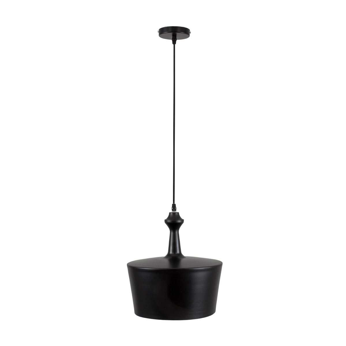 LEDTM® ROCKFORD 01287-A Μοντέρνο Κρεμαστό Φωτιστικό Οροφής με Ντουί 1 x E27 AC 220-240V IP20 - Μαύρο & Χρυσό - Μ30 x Π30 x Υ30cm - Image 3