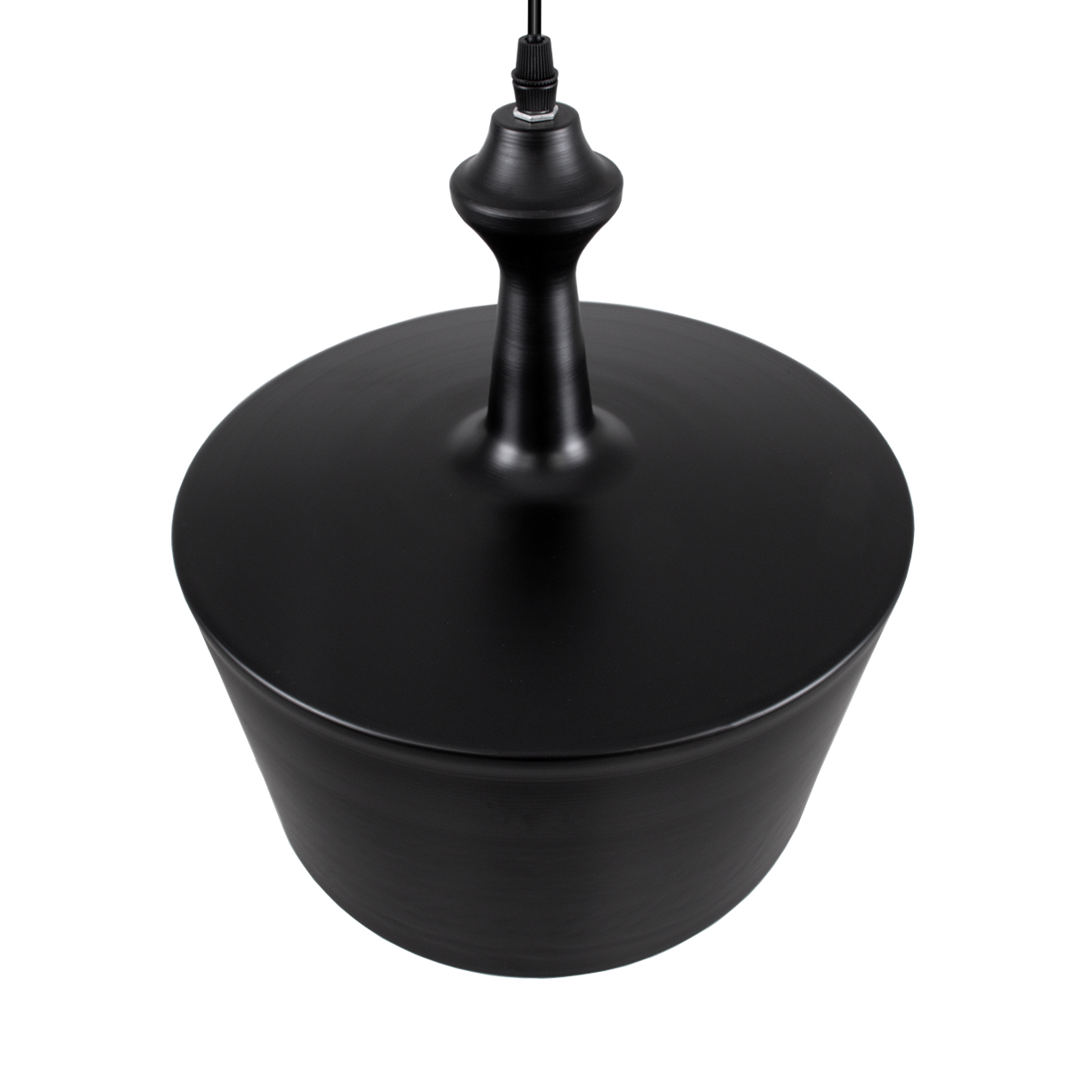 LEDTM® ROCKFORD 01287-A Μοντέρνο Κρεμαστό Φωτιστικό Οροφής με Ντουί 1 x E27 AC 220-240V IP20 - Μαύρο & Χρυσό - Μ30 x Π30 x Υ30cm - Image 5