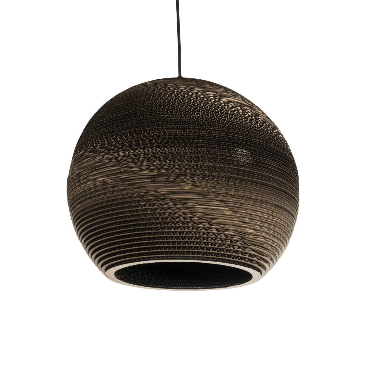LEDTM® SANTORINI 01289 Boho Κρεμαστό Φωτιστικό Οροφής με Ντουί 1 x E27 AC 220-240V IP20 - Καφέ - Μ40 x Π40 x Y35cm - Image 2
