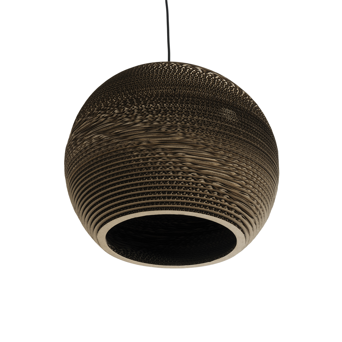 LEDTM® SANTORINI 01289 Boho Κρεμαστό Φωτιστικό Οροφής με Ντουί 1 x E27 AC 220-240V IP20 - Καφέ - Μ40 x Π40 x Y35cm - Image 6