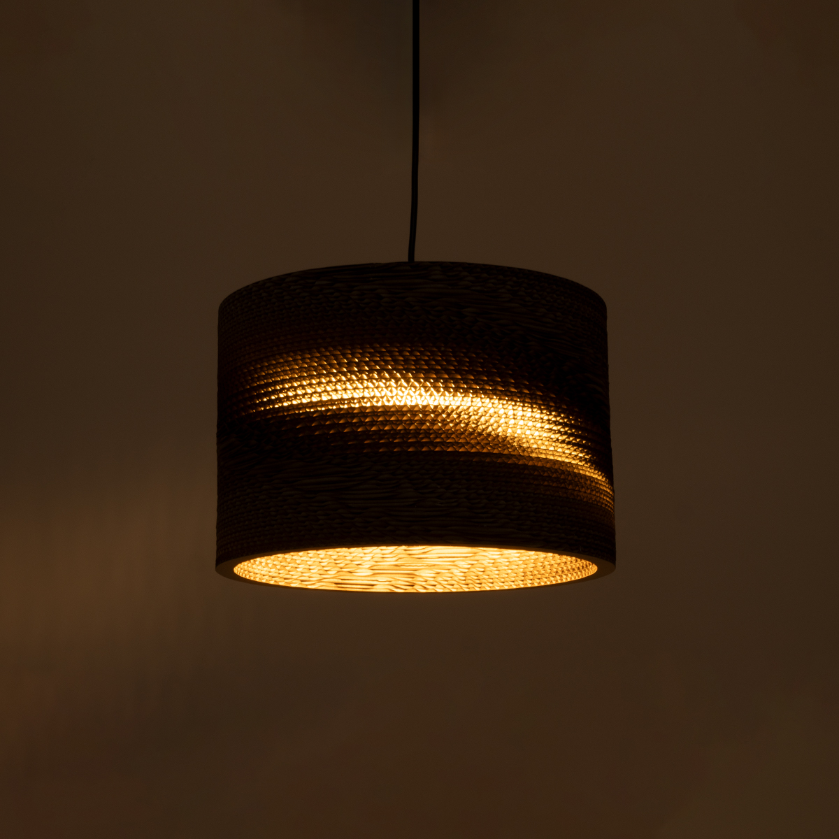 LEDTM® SANTORINI 01290 Boho Κρεμαστό Φωτιστικό Οροφής με Ντουί 1 x E27 AC 220-240V IP20 - Καφέ - Μ30 x Π30 x Y20cm - Image 3