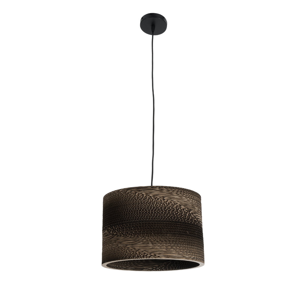 LEDTM® SANTORINI 01290 Boho Κρεμαστό Φωτιστικό Οροφής με Ντουί 1 x E27 AC 220-240V IP20 - Καφέ - Μ30 x Π30 x Y20cm - Image 4