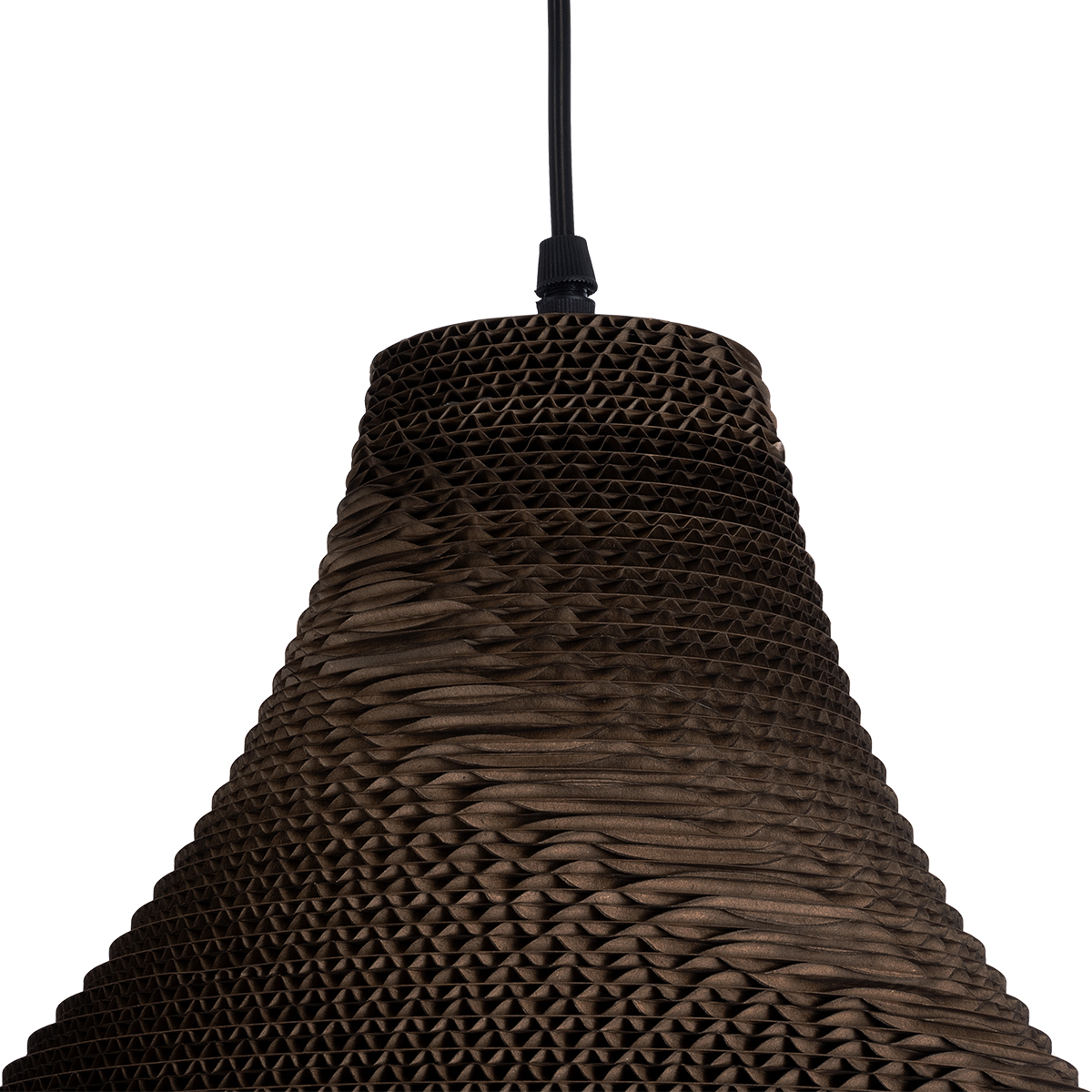 LEDTM® SANTORINI 01292 Boho Κρεμαστό Φωτιστικό Οροφής με Ντουί 1 x E27 AC 220-240V IP20 - Καφέ - Μ30 x Π30 x Y30cm - Image 10