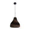 LEDTM® SANTORINI 01292 Boho Κρεμαστό Φωτιστικό Οροφής με Ντουί 1 x E27 AC 220-240V IP20 - Καφέ - Μ30 x Π30 x Y30cm - Image 4