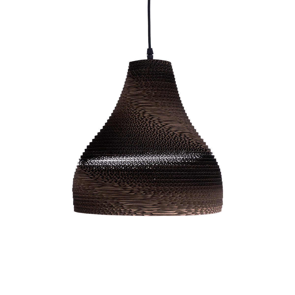 LEDTM® SANTORINI 01292 Boho Κρεμαστό Φωτιστικό Οροφής με Ντουί 1 x E27 AC 220-240V IP20 - Καφέ - Μ30 x Π30 x Y30cm - Image 5