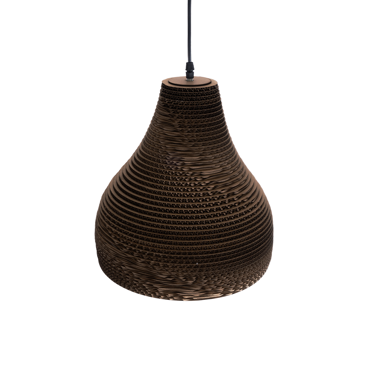 LEDTM® SANTORINI 01292 Boho Κρεμαστό Φωτιστικό Οροφής με Ντουί 1 x E27 AC 220-240V IP20 - Καφέ - Μ30 x Π30 x Y30cm - Image 7