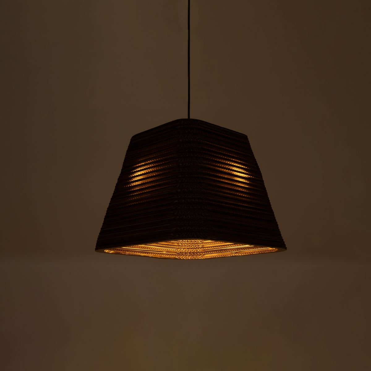 LEDTM® SANTORINI 01295 Boho Κρεμαστό Φωτιστικό Οροφής με Ντουί 1 x E27 AC 220-240V IP20 - Καφέ - Μ38 x Π38 x Υ30cm - Image 3