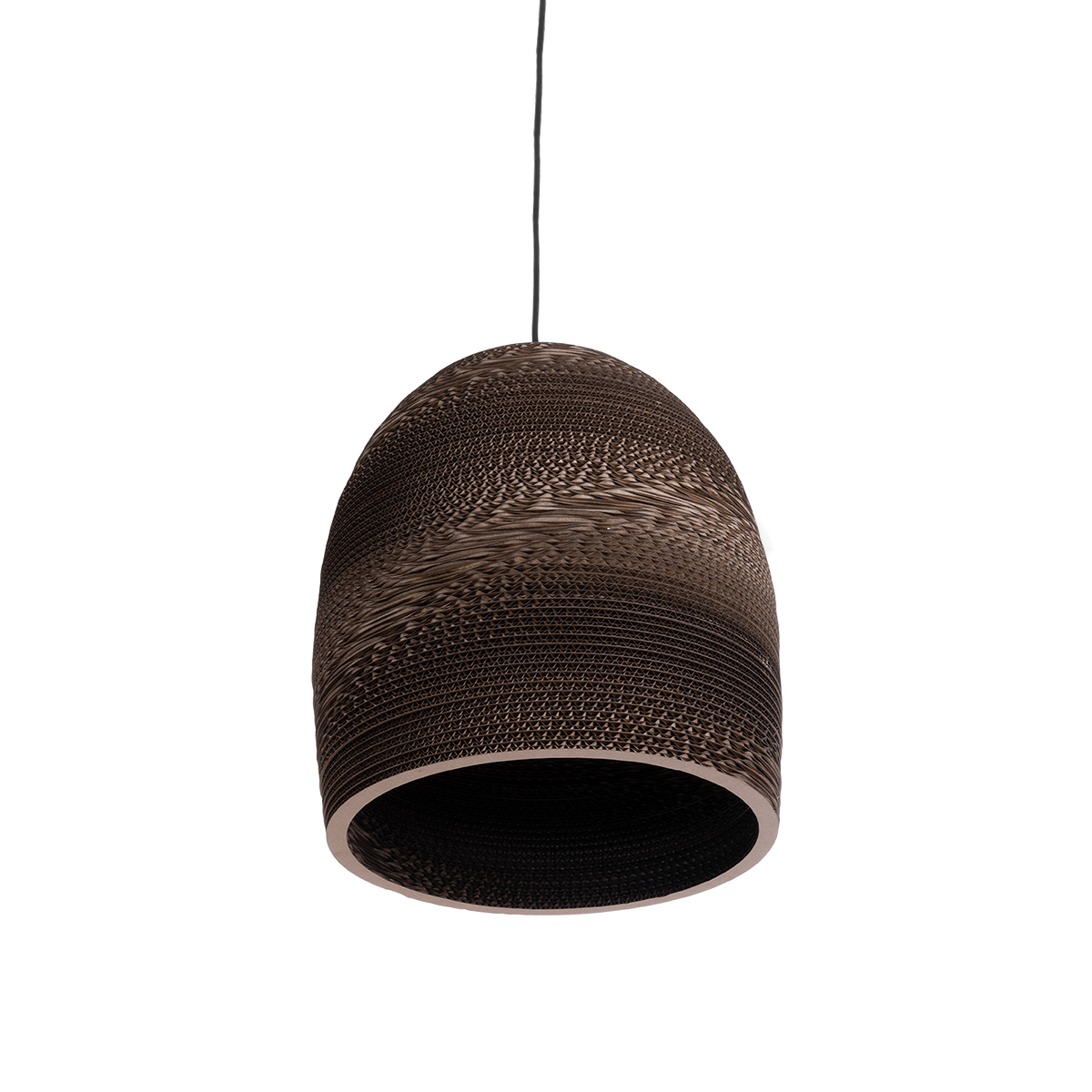 LEDTM® SANTORINI 01296 Boho Κρεμαστό Φωτιστικό Οροφής με Ντουί 1 x E27 AC 220-240V IP20 - Καφέ - Μ35 x Π35 x Υ40cm - Image 6