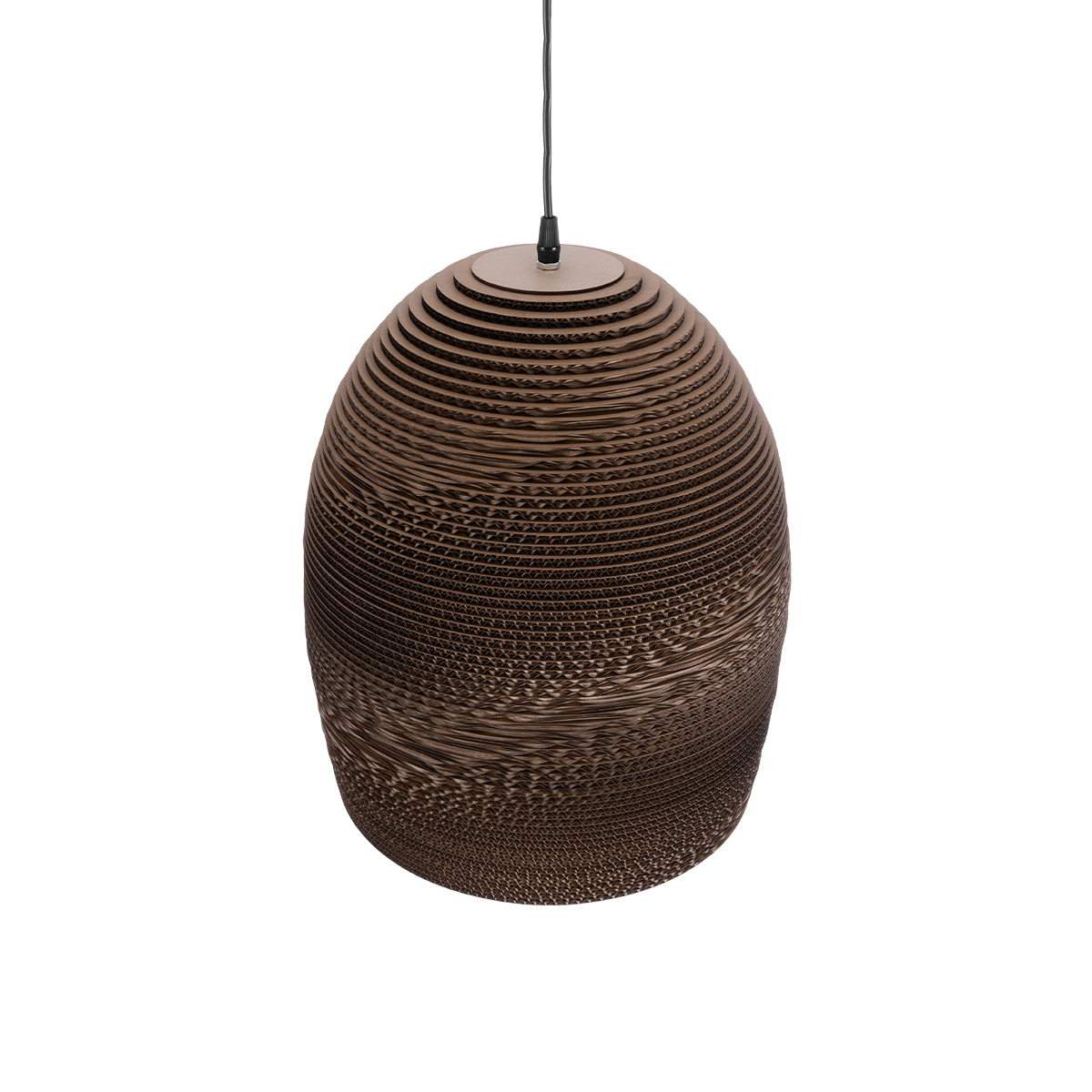 LEDTM® SANTORINI 01296 Boho Κρεμαστό Φωτιστικό Οροφής με Ντουί 1 x E27 AC 220-240V IP20 - Καφέ - Μ35 x Π35 x Υ40cm - Image 7
