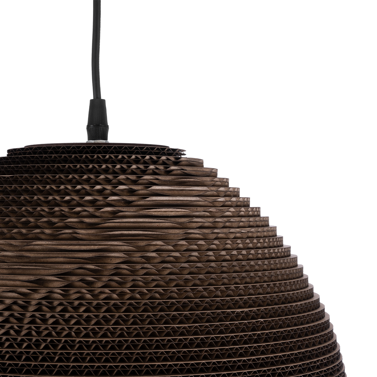 LEDTM® SANTORINI 01296 Boho Κρεμαστό Φωτιστικό Οροφής με Ντουί 1 x E27 AC 220-240V IP20 - Καφέ - Μ35 x Π35 x Υ40cm - Image 8
