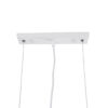 LEDTM® ESTERINA 01305 Μοντέρνο Κρεμαστό Φωτιστικό Οροφής με Ντουί 2 x E27 AC 220-240V IP20 - Λευκό & Χρυσό - Μ60 x Π6 x Υ6cm - Image 10