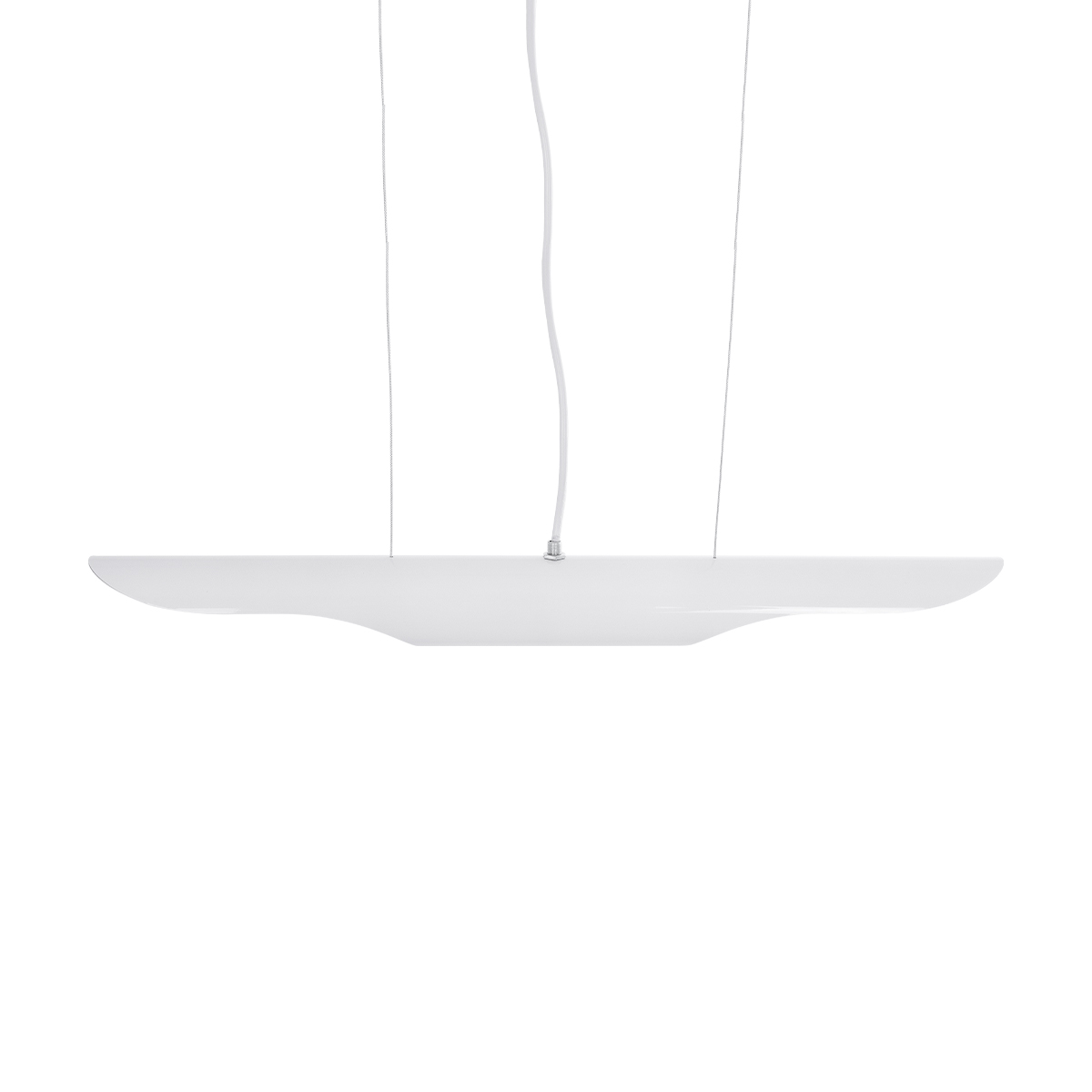 LEDTM® ESTERINA 01305 Μοντέρνο Κρεμαστό Φωτιστικό Οροφής με Ντουί 2 x E27 AC 220-240V IP20 - Λευκό & Χρυσό - Μ60 x Π6 x Υ6cm - Image 7
