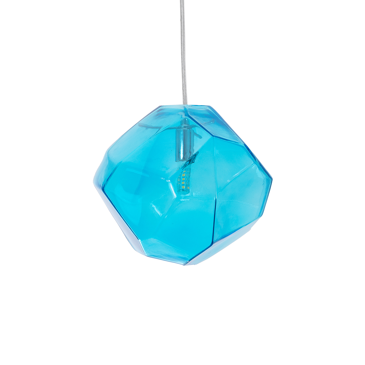 LEDTM® RINA 01306 Μοντέρνο Κρεμαστό Φωτιστικό Οροφής με Ντουί 1 x G9 AC 220-240V IP20 - Γαλάζιο - Μ20 x Π20 x Υ20cm - Image 2
