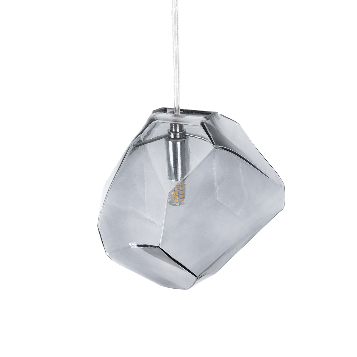 LEDTM® RINA 01307 Μοντέρνο Κρεμαστό Φωτιστικό Οροφής με Ντουί 1 x G9 AC 220-240V IP20 - Γκρι - Μ16 x Π16 x Υ17cm - Image 7