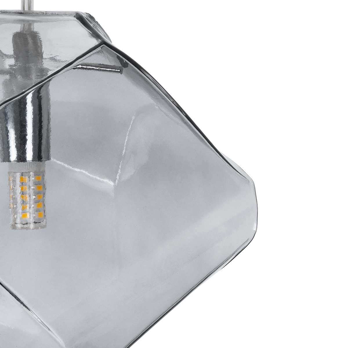 LEDTM® RINA 01307 Μοντέρνο Κρεμαστό Φωτιστικό Οροφής με Ντουί 1 x G9 AC 220-240V IP20 - Γκρι - Μ16 x Π16 x Υ17cm - Image 8