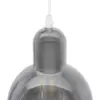 LEDTM® BOSSANOVA 01313 Μοντέρνο Κρεμαστό Φωτιστικό Οροφής με Ντουί 1 x E27 AC 220-240V IP20 - Γκρι - Μ18 x Π18 x Υ23cm - Image 9