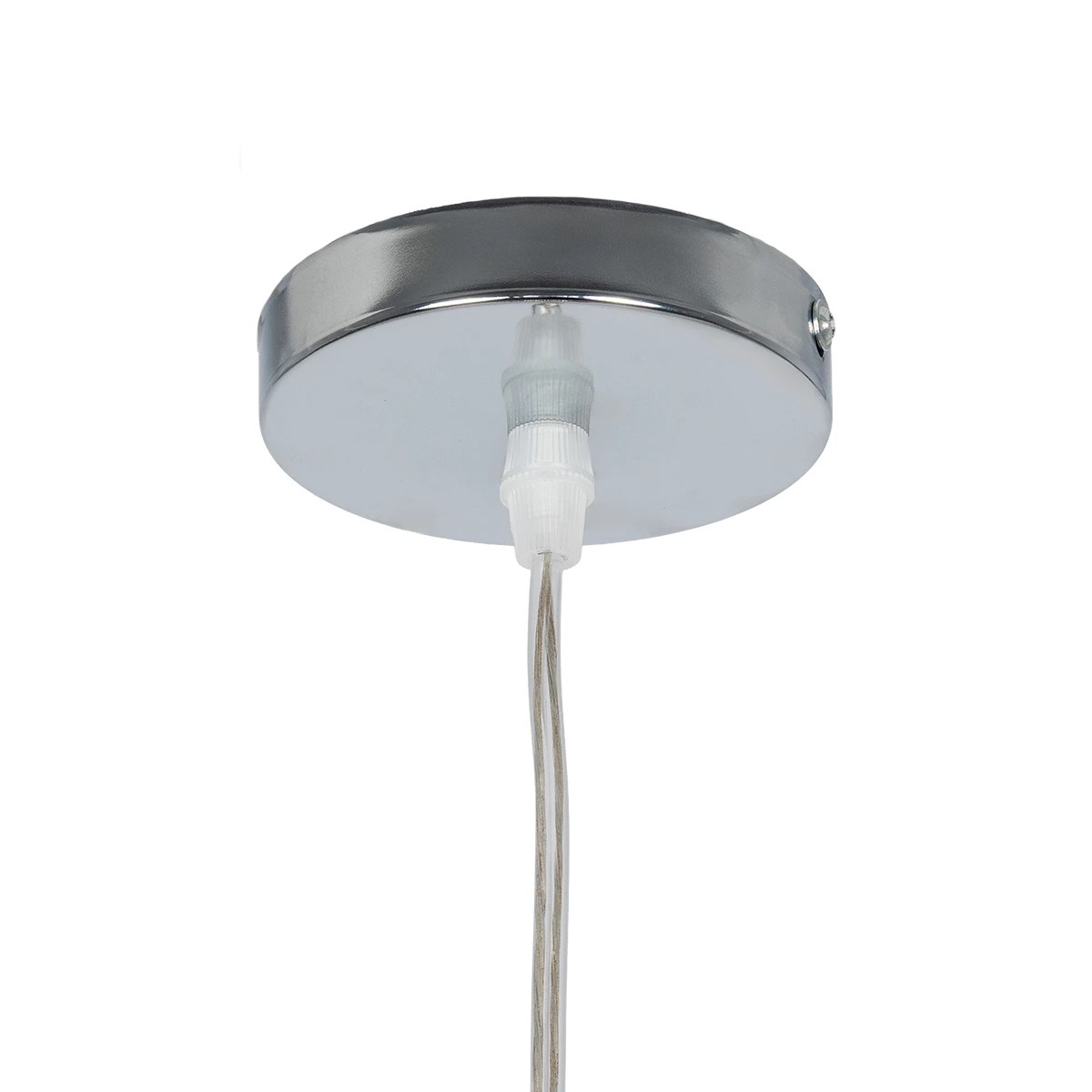 LEDTM® BOSSANOVA 01313 Μοντέρνο Κρεμαστό Φωτιστικό Οροφής με Ντουί 1 x E27 AC 220-240V IP20 - Γκρι - Μ18 x Π18 x Υ23cm - Image 10