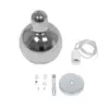 LEDTM® BOSSANOVA 01313 Μοντέρνο Κρεμαστό Φωτιστικό Οροφής με Ντουί 1 x E27 AC 220-240V IP20 - Γκρι - Μ18 x Π18 x Υ23cm - Image 11