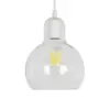 LEDTM® LUCREZIA 01314 Μοντέρνο Κρεμαστό Φωτιστικό Οροφής με Ντουί 1 x E27 AC 220-240V IP20 - Διάφανο - Μ18 x Π18 x Υ23cm - Image 5
