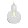 LEDTM® LUCREZIA 01314 Μοντέρνο Κρεμαστό Φωτιστικό Οροφής με Ντουί 1 x E27 AC 220-240V IP20 - Διάφανο - Μ18 x Π18 x Υ23cm - Image 7
