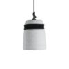 LEDTM® TRIBECA 01320 Μοντέρνο Κρεμαστό Φωτιστικό Οροφής με Ντουί 1 x E27 AC 220-240V IP20 - Γκρι & Μαύρο - Μ20 x Π20 x Υ26cm - Image 4