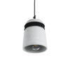 LEDTM® TRIBECA 01320 Μοντέρνο Κρεμαστό Φωτιστικό Οροφής με Ντουί 1 x E27 AC 220-240V IP20 - Γκρι & Μαύρο - Μ20 x Π20 x Υ26cm - Image 5
