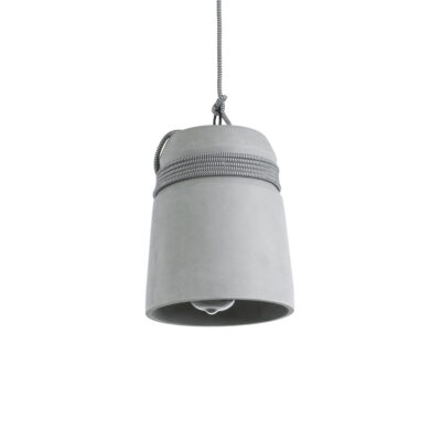 Alternative view of LEDTM® TRIBECA 01321 Μοντέρνο Κρεμαστό Φωτιστικό Οροφής με Ντουί 1 x E27 AC 220-240V IP20 - Γκρι - Μ20 x Π20 x Υ26cm