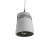 LEDTM® TRIBECA 01321 Μοντέρνο Κρεμαστό Φωτιστικό Οροφής με Ντουί 1 x E27 AC 220-240V IP20 - Γκρι - Μ20 x Π20 x Υ26cm - Image 5