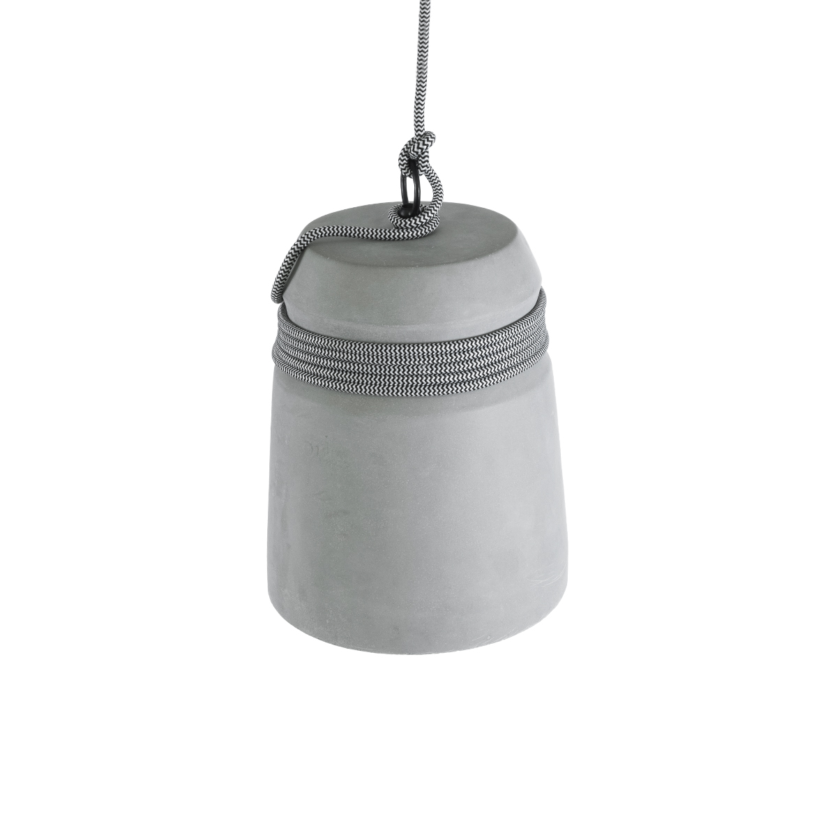 LEDTM® TRIBECA 01321 Μοντέρνο Κρεμαστό Φωτιστικό Οροφής με Ντουί 1 x E27 AC 220-240V IP20 - Γκρι - Μ20 x Π20 x Υ26cm - Image 6