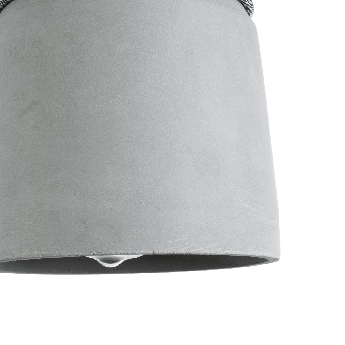 LEDTM® TRIBECA 01321 Μοντέρνο Κρεμαστό Φωτιστικό Οροφής με Ντουί 1 x E27 AC 220-240V IP20 - Γκρι - Μ20 x Π20 x Υ26cm - Image 8