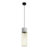 LEDTM® DURANT 01322 Μοντέρνο Κρεμαστό Φωτιστικό Οροφής με Ντουί 1 x E27 AC 220-240V IP20 - Γκρι & Χρυσό - Μ12 x Π12 x Υ40cm - Image 4